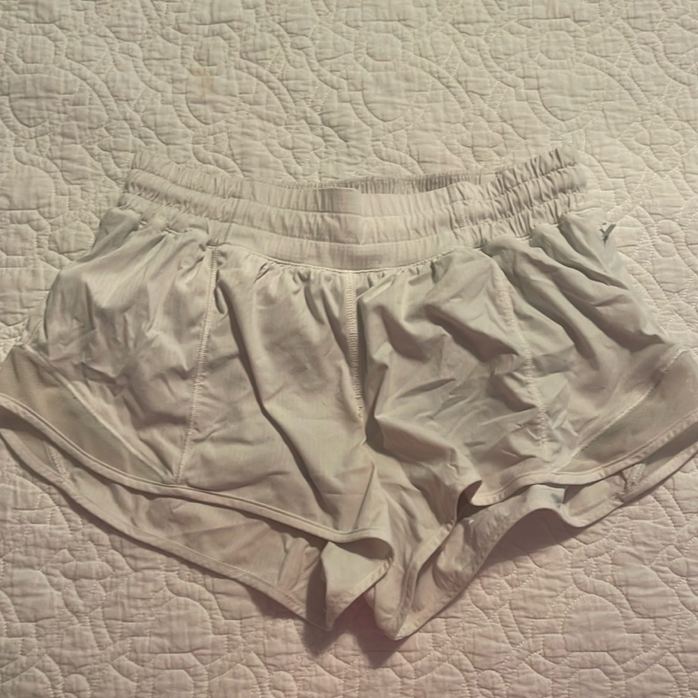 Lululemon white shorts
